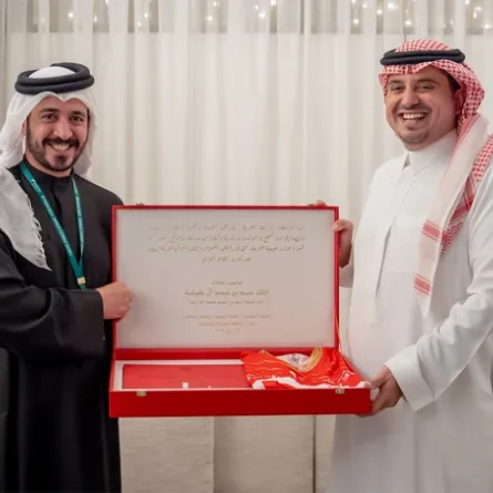 البحرين تتقدم بملف استضافة دورة الألعاب العربية 2031. الصورة من وكالة الأنباء البحرينية