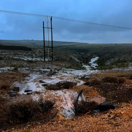 مخاطر الحالة المدارية "تيج". الصورة من وكالة الأنباء العمانية