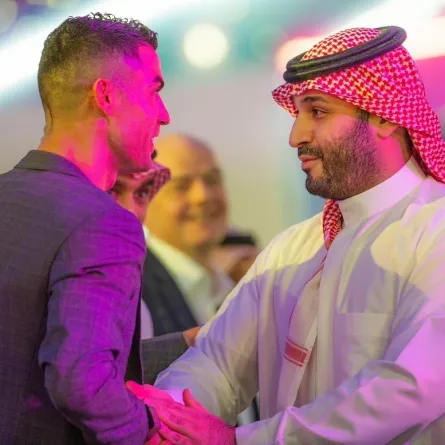 كريستيانو رونالدو: تشرفت بلقاء الأمير محمد بن سلمان بن عبدالعزيز - الصورة من حساب كريستيانو على منصة إكس