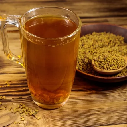 صورة لمشروب الحلبة