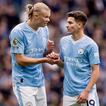 هالاند وزميله