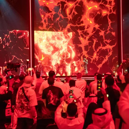 من افتتاح موسم الرياض