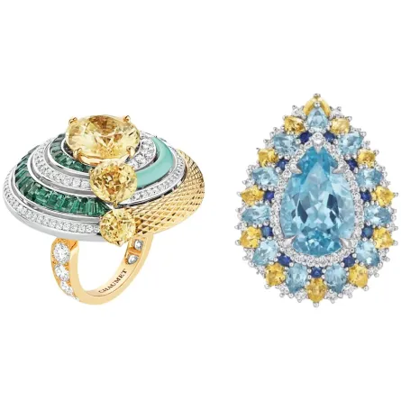 خواتم كوكتيل ضخمة تخطف الأنظار لإطلاتك لخريف 2023