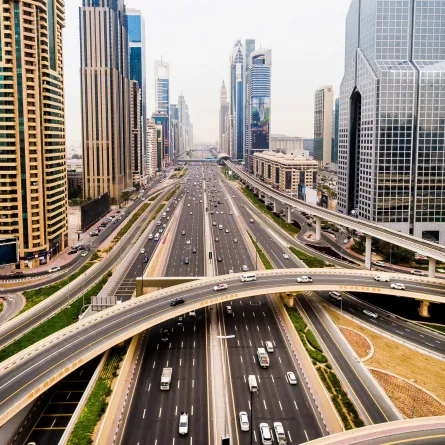 طرق دبي تحتفل بالذكرى الـ 18 لتأسيسها . الصورة من الحساب الرسمي للهيئة على منصة x