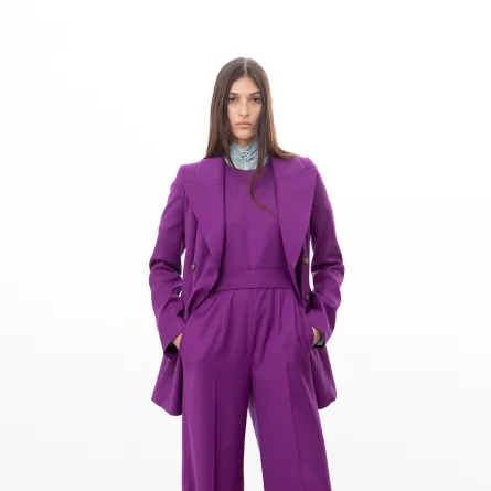  موديلات جمبسوت  للمحجبات من روشاس Rochas (الصورة من موقع Launchmetrics/Spotlight ©) 