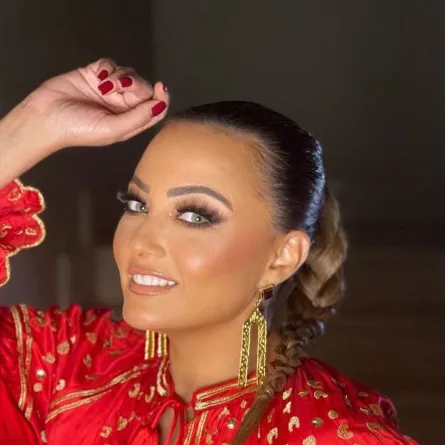 بشرى -الصورة من حسابها على اسنتغرام