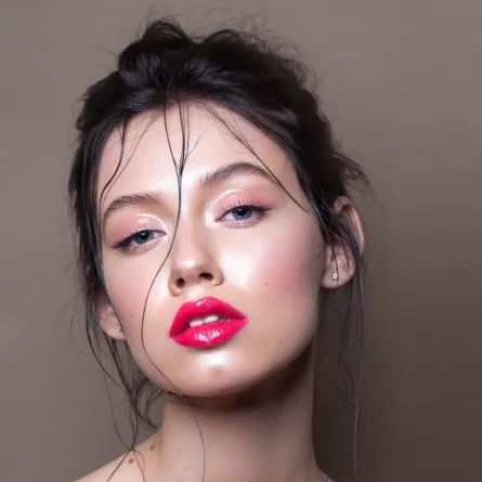 موضة شفاه اللاتكس