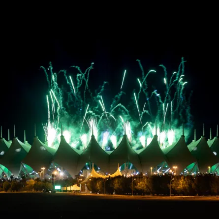 افتتاح "دورة الألعاب السعودية" أكبر حدث رياضي في المملكة - الصورة من حساب دورة الألعاب السعودية على منصة إكس