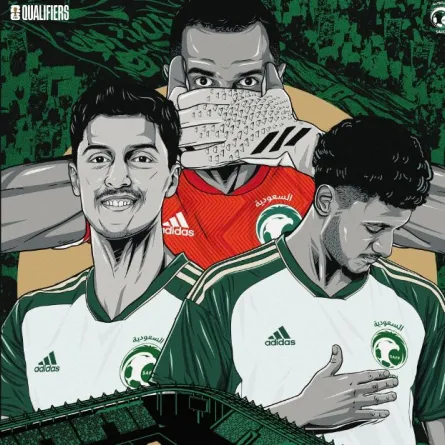 موعد مباراة السعودية وباكستان في تصفيات كأس العالم 2026 - الصورة من حساب المنتخب السعودي على منصة إكس