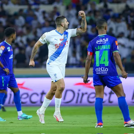 الهلال يفوز على الفتح بهدفين دون رد في دوري روشن السعودي - الصورة من حساب دوري روشن السعودي على منصة إكس