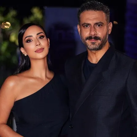 محمد فراج وبسنت شوقي الصورة من صفحتها الرسمية على انستغرام