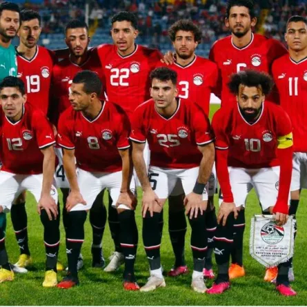 Soccer Football - African Cup of Nations Qualification - Group D - Egypt v Malawi - 30 June Stadium, Cairo, Egypt - March 24, 2023 Egypt players pose for a team group photo before the match REUTERS/Amr Abdallah Dalsh/File Photo Acquire Licensing Rights