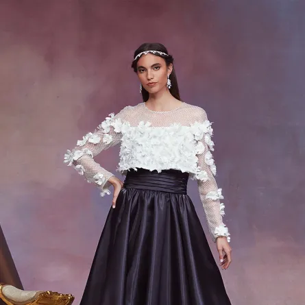 تنورة من ماركة Tadashi Shoji - الصورة من Launchmetrics/Spotlight ©