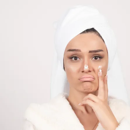 البشرة الدهنية تحتاج عناية خاصة- المصدر freepik