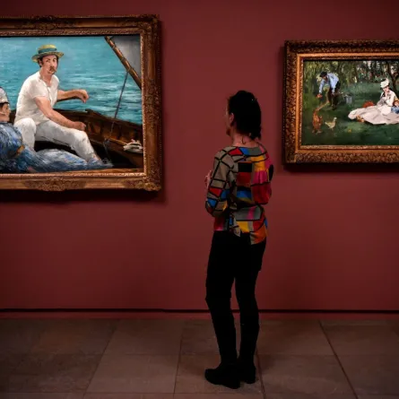 لوحة لإدوارد مانيه 