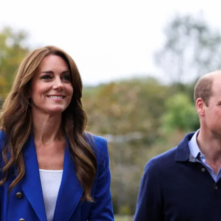 الأمير ويليام وكيت ميدلتون (Prince William, Prince Catherine).. مصدر الصورة: SUZANNE PLUNKETT / POOL / AFP