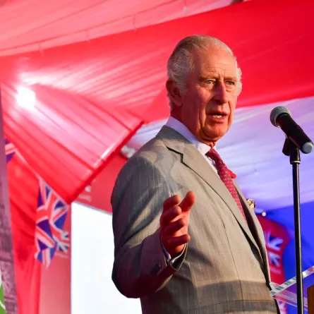 الملك تشارلز (King Charles). مصدر الصورة: Tony KARUMBA / POOL / AFP