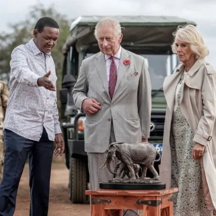 الملك تشارلز والملكة كاميلا ( King Charles III and Queen Camilla). مصدر الصورة: Luis Tato / AFP