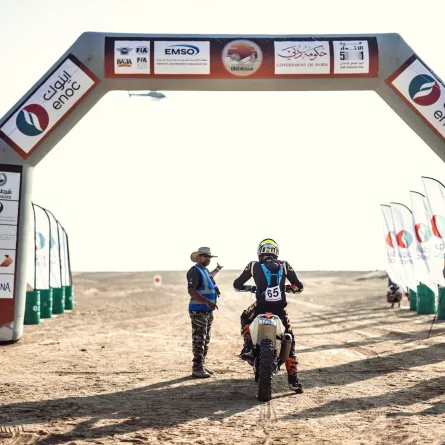 رالي دبي الصحراوي. الصورة من مكتب دبي الإعلامي