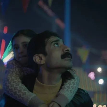 أحد مشاهد فيلم مندوب الليل- الصورة من حساب المخرج علي الكلثمي على إنستغرام