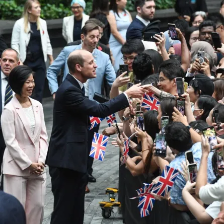 الأمير ويليام (Prince William). مصدر الصورة: ROSLAN RAHMAN / AFP