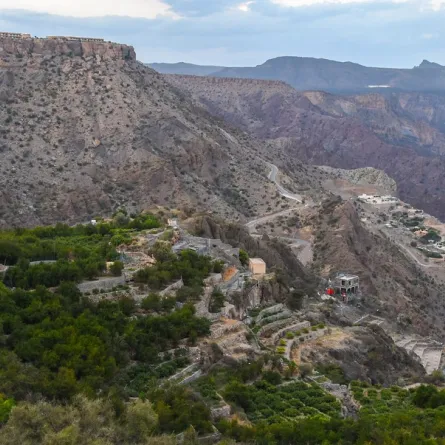 محافظة الداخلية العمانية وجهة سياحية للزوار خلال الموسم السياحي الشتوي. الصورة من وكالة الأنباء العمانية