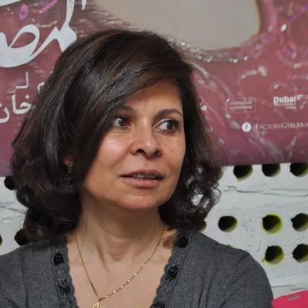 سلوى محمد علي - الصورة من صفحتها على الفيس بوك