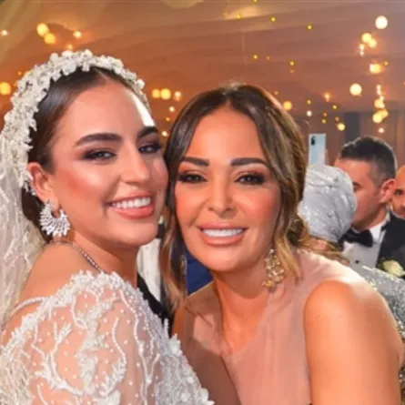 صور حفل الزفاف من ستوري حساب داليا البحيري على انستغرام