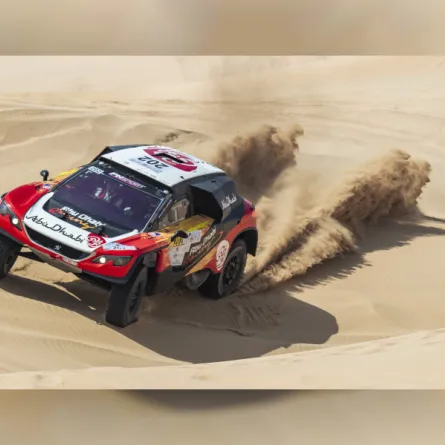 رالي دبي الصحراوي. الصورة من wam