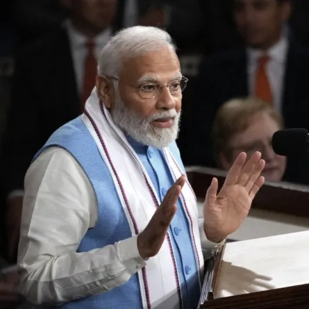 ناريندرا مودي (Narendra Modi). مصدر الصورة: Drew Angerer/Getty Images/AFP