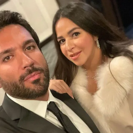 إيمي سمير غانم وحسن الرداد - الصورة من الحساب الرسمي لـ إيمي سمير غانم على إنستغرام