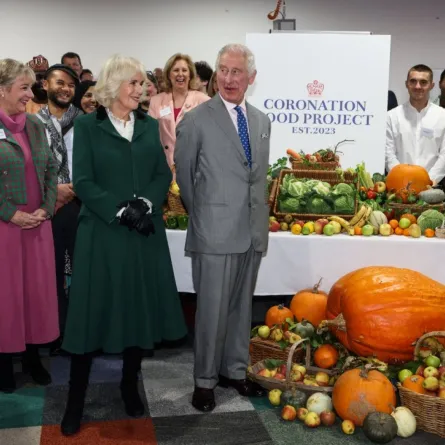 الملك تشارلز والملكة كاميلا (King Charles and Queen Camilla). مصدر الصورة: Ian Vogler / POOL / AFP