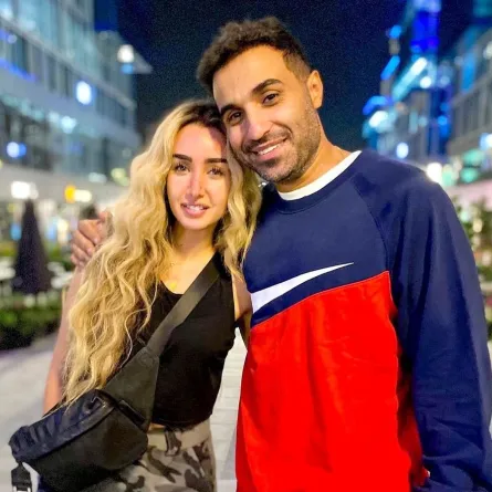 أحمد فهمي وهنا الزاهد - الصورة من صفحته على انستغرام 