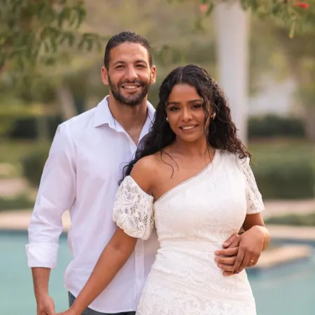 رسالة رومانسية من أسماء أبو اليزيد لخطيبها في يوم ميلاده