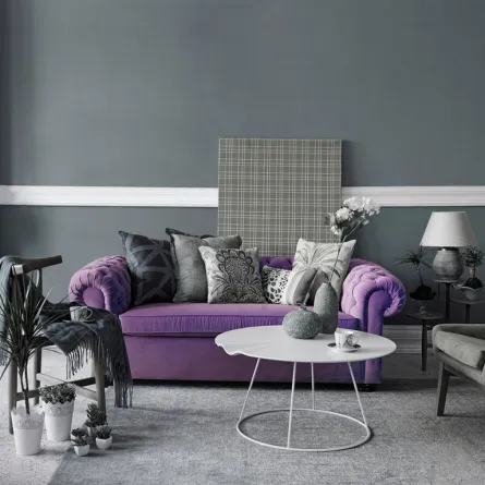 درجات اللون الأرجواني ستحل في ديكورات 2024