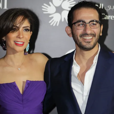 أحمد حلمي ومنى زكي - الصورة من حساب أحمد حلمي على إنستغرام