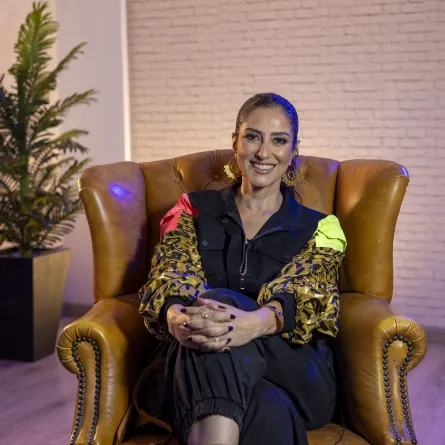 النجمة حنان مطاوع في جلسة تصوير خاصة لمجلة سيدتي - تصوير: يحيى أحمد 