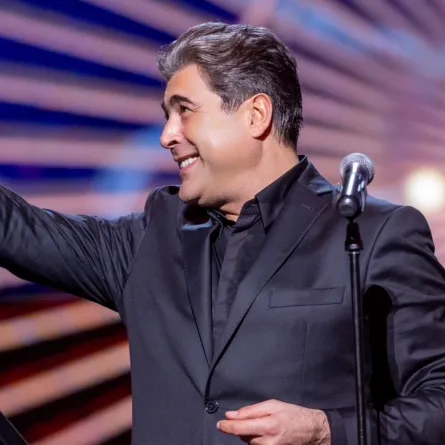 وائل كفوري في حفل  موسم الرياض- الصورة من روتانا لايف على تويتر