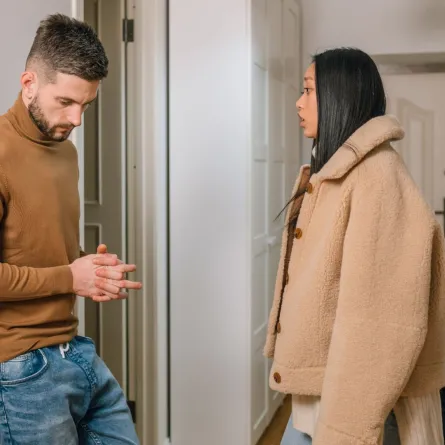 زوجان لم يتغلبا على المشاكل الزوجية