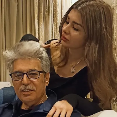 رنيم ووالدها عباس النوري- الصورة من حسابها على فيسبوك