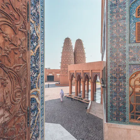 انطلاق النسخة الخامسة لمهرجان قطر الدولي للفنون . الصورة من موقع unsplash by Visit Qatar