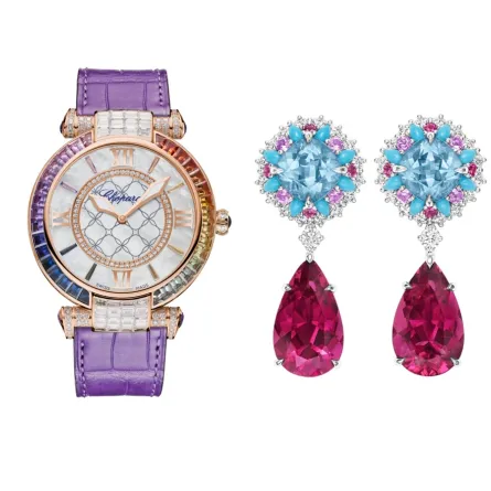 مجوهرات مرصوفة بأحجار كريمة ملونة.. قطع عصرية تُزيدكِ إشراقاً وجاذبية