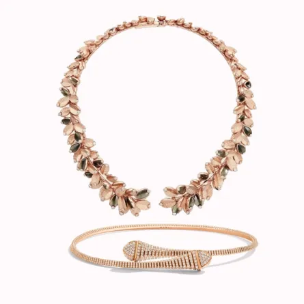 ستمنحكِ إطلالة الأميرات في ليلة الزفاف.. عقود تشوكر مفتوحة لعروس 2024