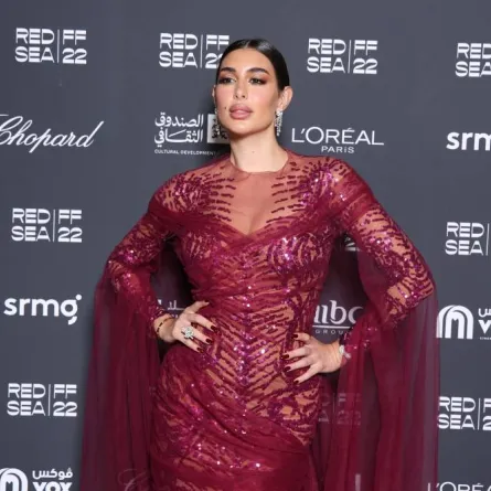 ياسمين صبري في مهرجان البحر الأحمر السينمائي في 8 ديسمبر 2022 بجدة (Photo by Daniele Venturelli/Getty Images for The Red Sea International Film Festival