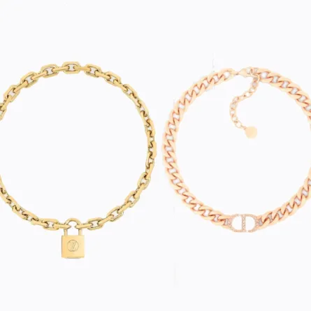 تألقي بأجمل سلاسل ذهب عريضة لإطلالة عصرية