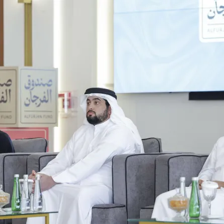 إطلاق "صندوق الفرجان"  في دبي. الصورة من حساب الشيخ أحمد بن محمد على منصة x