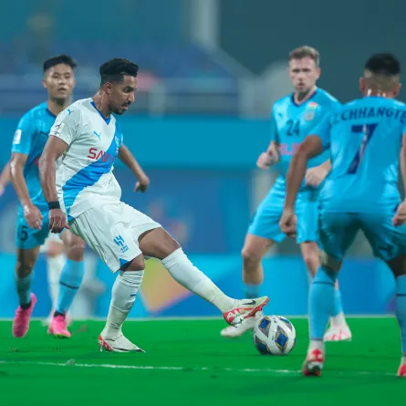 مباراة الهلال ومومباي سيتي في دوري أبطال آسيا - الصورة من حساب نادي الهلال على منصة إكس