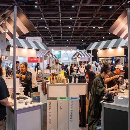 دبي تستضيف النسخة الثالثة من معرض عالم القهوة في الفترة من 21 إلى 23 يناير 2024 - الصورة من مكتب دبي الإعلامي