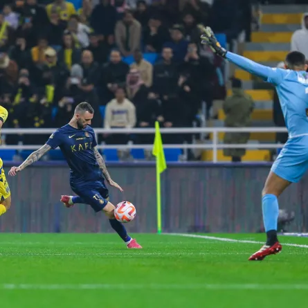 من لقاء النصر والتعاون اليوم 