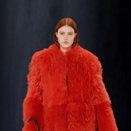 معطف من ماركة Ferragamo - الصورة من Launchmetrics/Spotlight ©